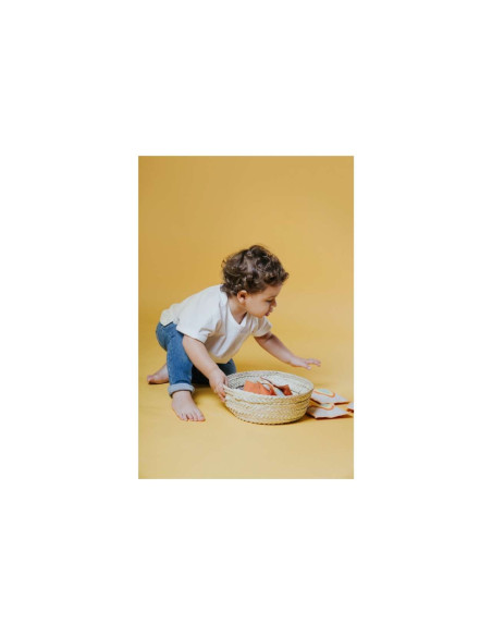 Sac stéréognostique PETIT BOUM - matériaux naturels