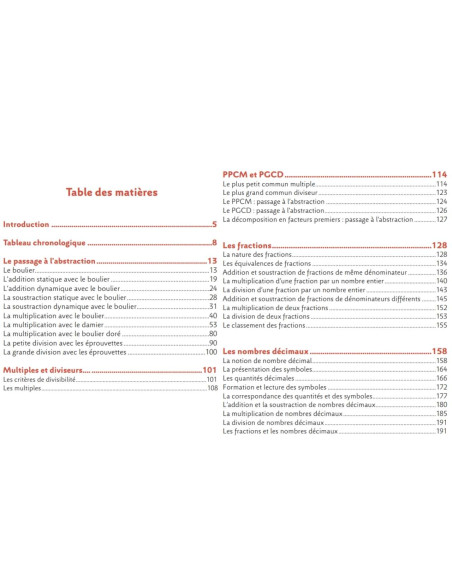Montessori Pas à Pas : Les maths 6-12 ans