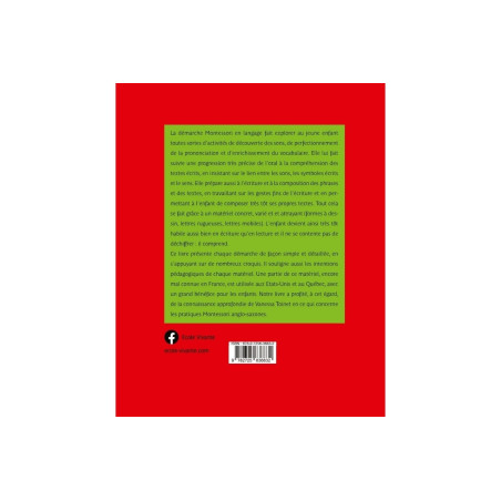 Montessori Pas à Pas - Écriture, lecture et langage 2-6 ans