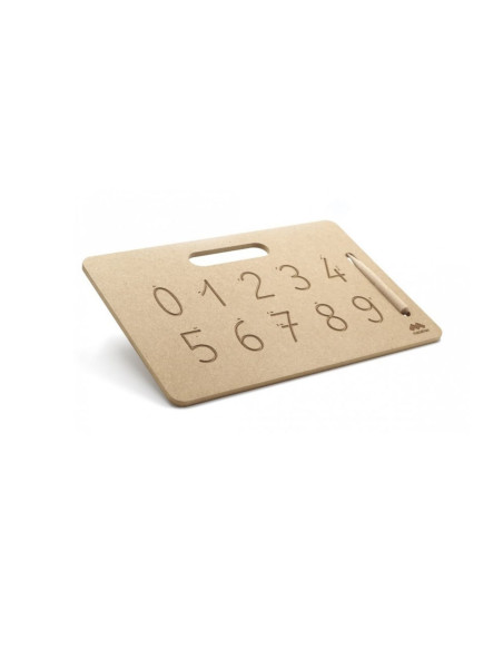 Tablette d'écriture des chiffres