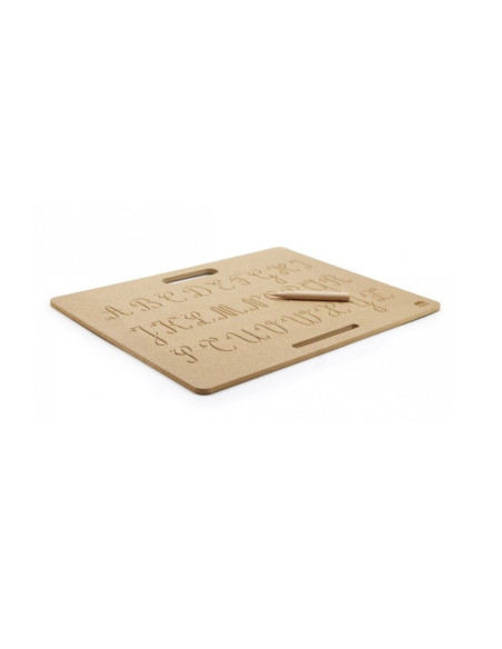 Tablette d'écriture majuscules cursives