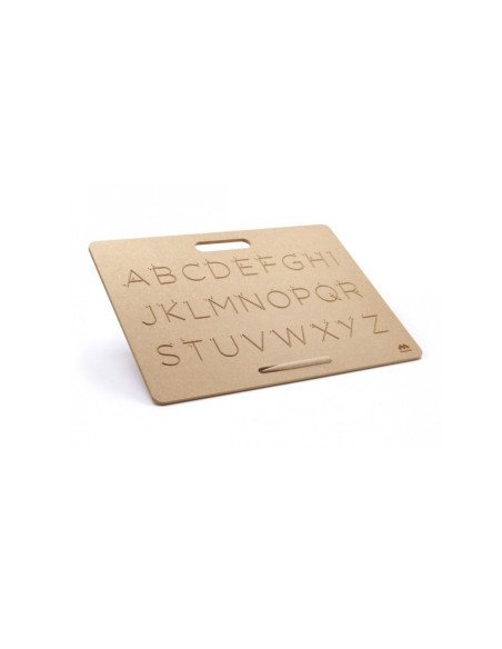 Tablette d'écriture majuscules scripts