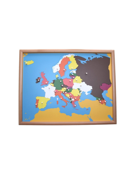 Puzzle Europe Montessori - So Montessori
