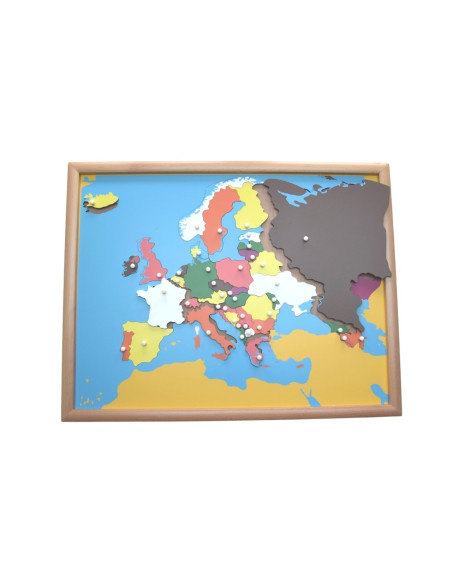 Puzzle Europe Montessori - So Montessori