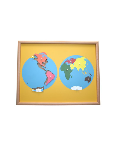 Carte du puzzle : Japon - Nienhuis AMI – Ma Petite Planète Montessori