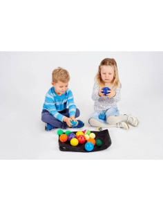 Lot de 20 balles sensorielles