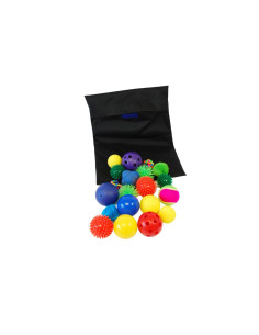 Lot de 20 balles sensorielles