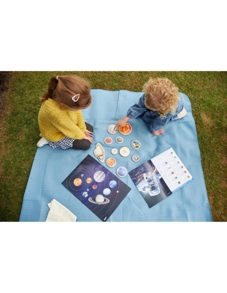 Système solaire en bois - Montessori - Géographie - Sciences