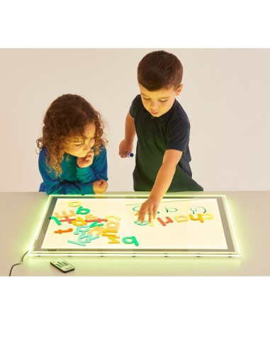 Table lumineuse A2 couleurs - Matériel sensoriel - Educatif
