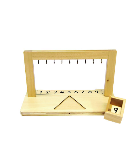 Présentoir pour les perles de 1 à 9 Présentoir pour les perles de 1 à 9