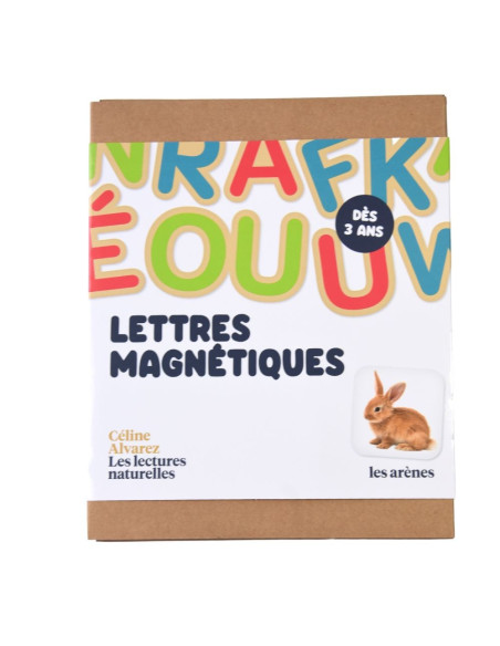 Lettres magnétiques | Céline Alvarez | Livres  | So Montessori