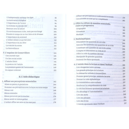 Les lois naturelles de l'enfant | C Alvarez | Livres  | So Montessori