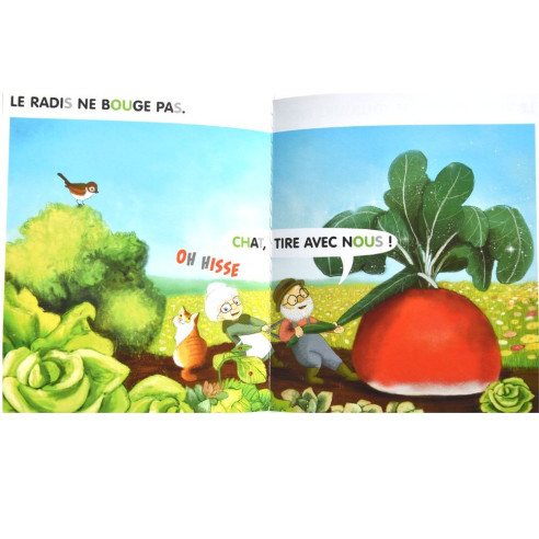 Le gros radis | Céline Alvarez | Livres  | So Montessori