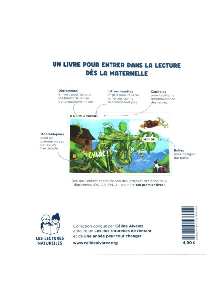 Jack et le haricot | Céline Alvarez | Livres  | So Montessori