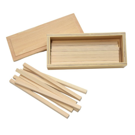 Prismes pour l'escalier marron - Sensoriel Montessori - So Montessori