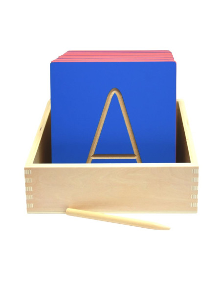 Lettres majuscules scriptes à tracer | Langage | Montessori