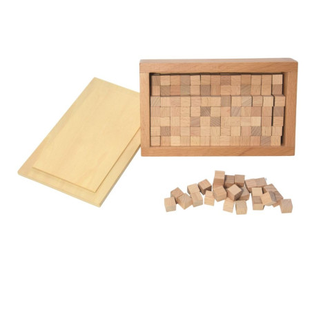 Cubes pour la Tour Rose Montessori - Sensoriel - So Montessori