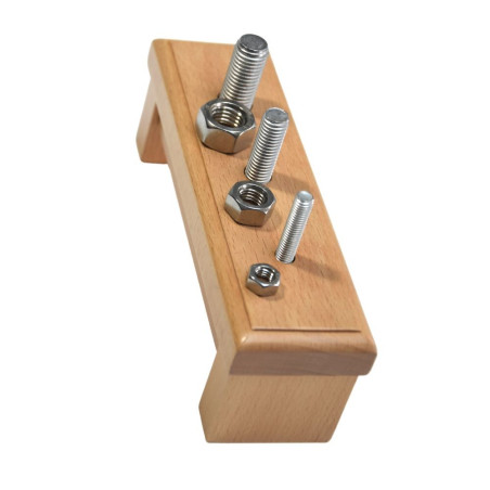 Visser Dévisser 3 écrous | Vie Pratique Montessori