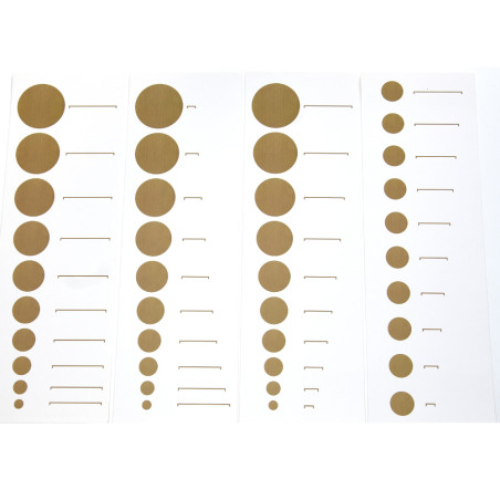 Cartes de contrôle les blocs de cylindres - Sensoriel - Montessori