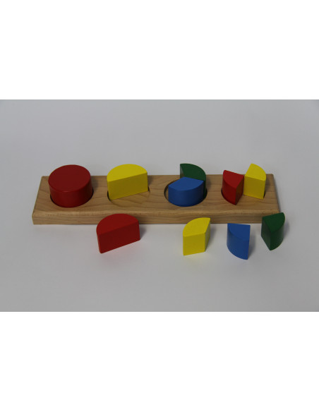 Puzzle des cercles fractionnés