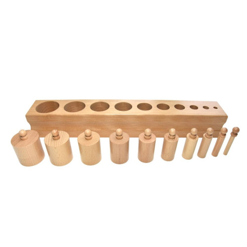 Bloc de Cylindres | Montessori | So Montessori