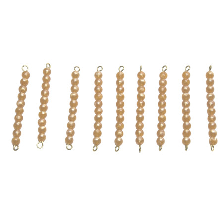 Barrettes de Perles Montessori - Mathématiques - So Montessori
