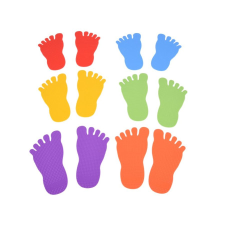 12 Marquages pieds enfant | Motricité globale | So Montessori