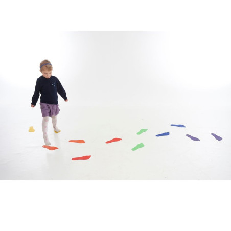 12 Marquages pieds enfant | Motricité globale | So Montessori