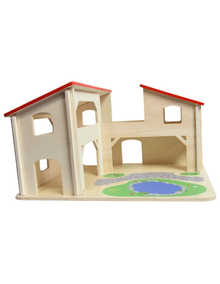 Grande ferme en bois | Langage Montessori | So Montessori