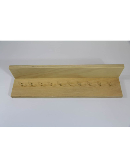 Support mural de perles avec les perles