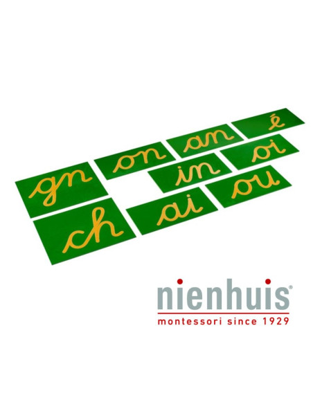 Digrammes rugueux NIENHUIS | Montessori | So Montessori