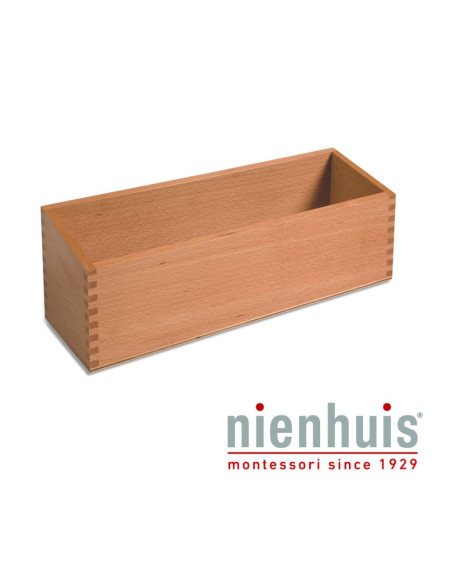 Boite en bois NIENHUIS pour digrammes rugueux Montessori So Montessori