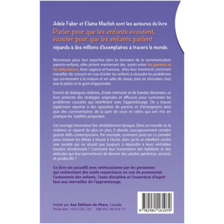 Parler pour que les enfants apprennent à la maison et à l'écoleMazlish