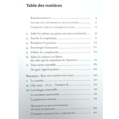 Parler pour que les enfants écoutent,écouter pourqueles enfants parlen