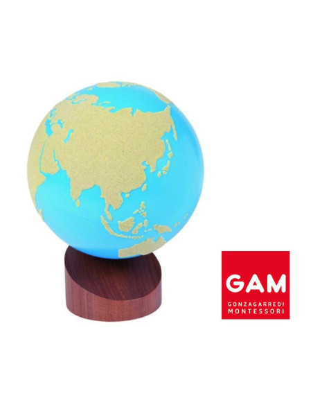 Globe lisse et rugueux - GAM Gonzagarredi - So Montessori