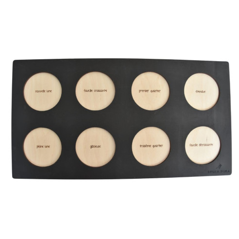 Puzzle Stuka Puka | Les phases de la lune | So Montessori