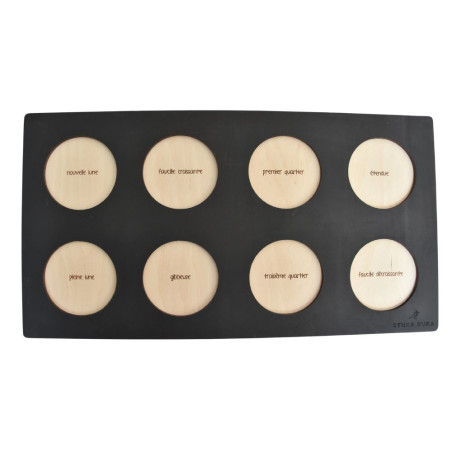 Puzzle Stuka Puka | Les phases de la lune | So Montessori