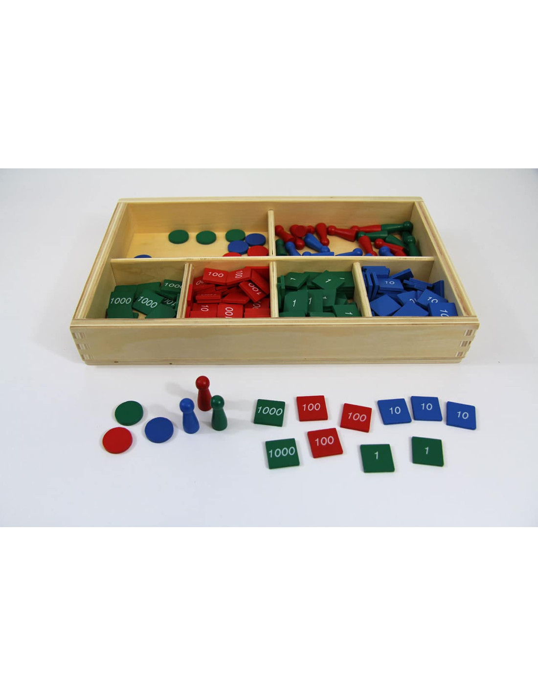 Les timbres - Matériel Montessori - Mathématiques