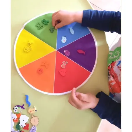 Jouet Montessori 3-en-1 En Bois - Tri De Couleurs Et Formes - Pour Enfant 1 2 3 Ans - Cadeau éducatif