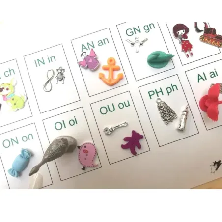 Jeu Phonologie - Montessori - So Montessori