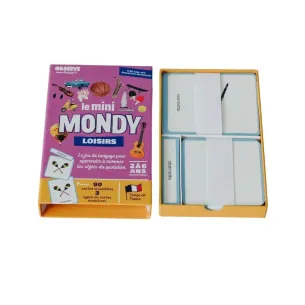 Cartes de nomenclature Miny-Mondy : Loisirs 2