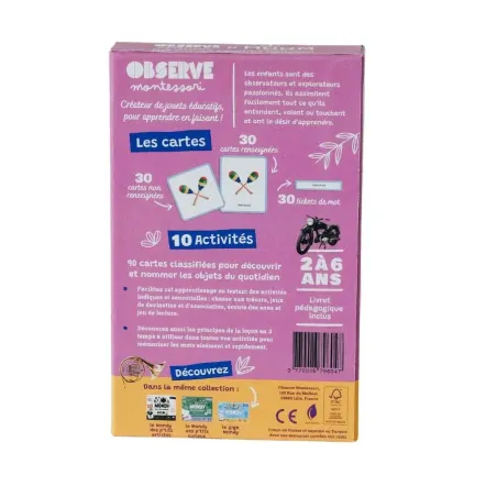 Cartes de nomenclature Miny-Mondy : Loisirs