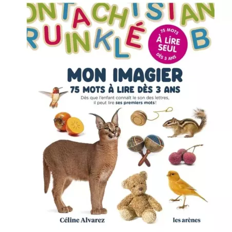 Mon imagier 75 mots de Céline Alvarez