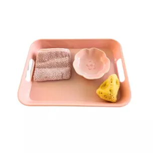 Plateau Montessori : nettoyer la table 2