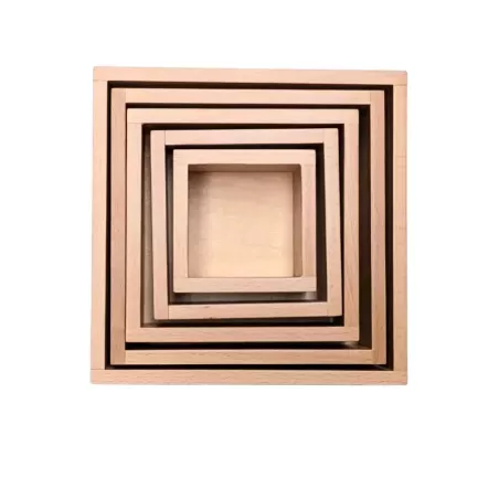 Boites gigognes en bois pour enfants