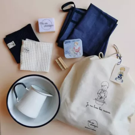 Kit d'activité pour se laver les mains. Vie Pratique Montessori