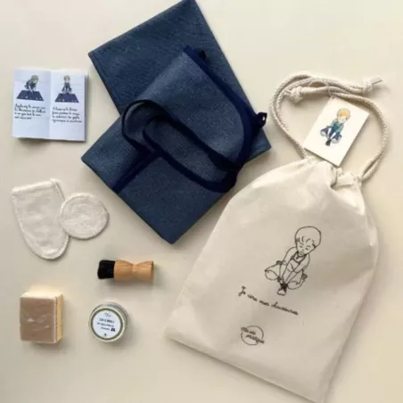 Kit d'activité pour cirer ses chaussures - Vie Pratique -So Montessori