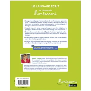 Le langage écrit en pédagogie Montessori - Editions Nathan 2