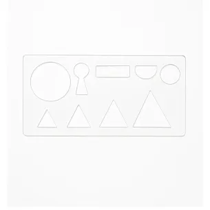 Pochoir des symboles de grammaire Montessori