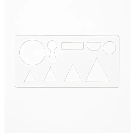 Pochoir des symboles de grammaire Montessori